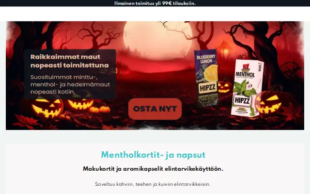 Makukortit.com -sivuston etusivu